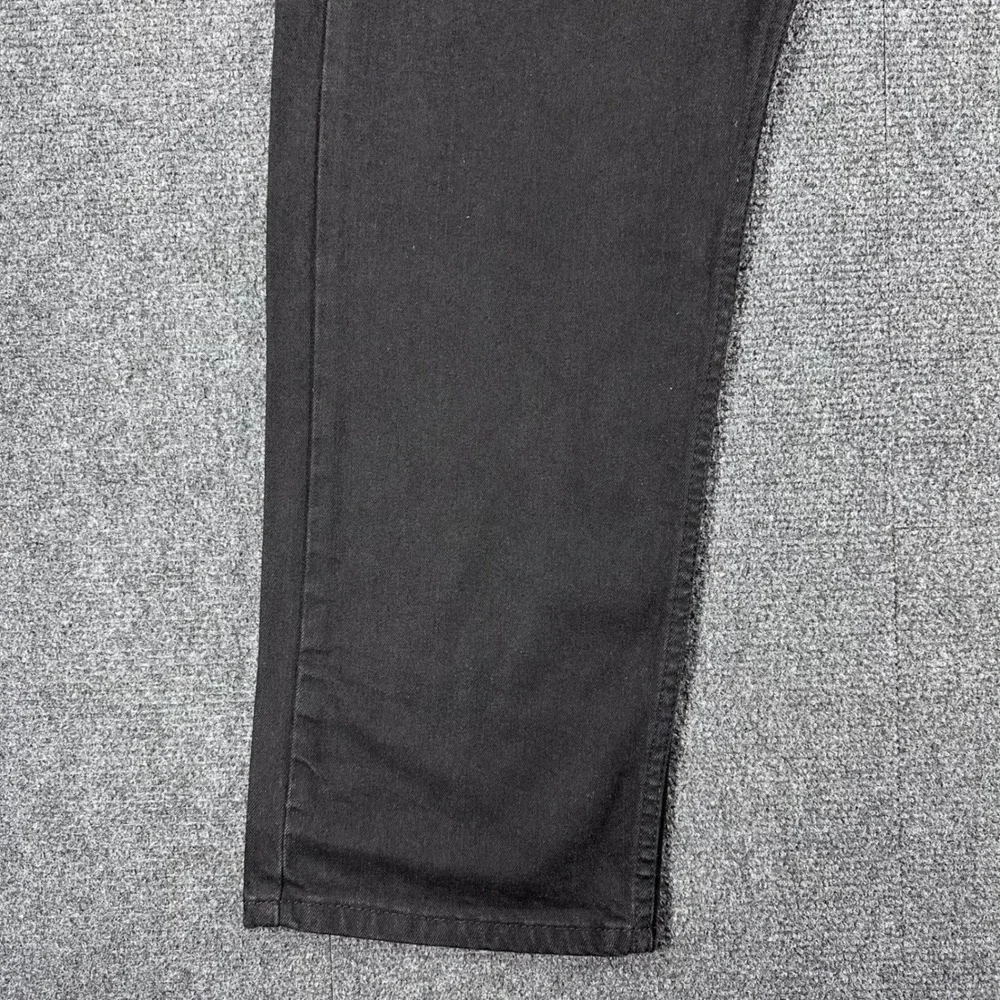 Levi's 505 Jeans Mens 36x29 W36 L29 Black Regular Fit Straight Leg Denim